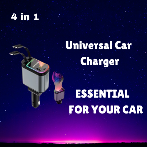 4 in 1 Universal Car Charger